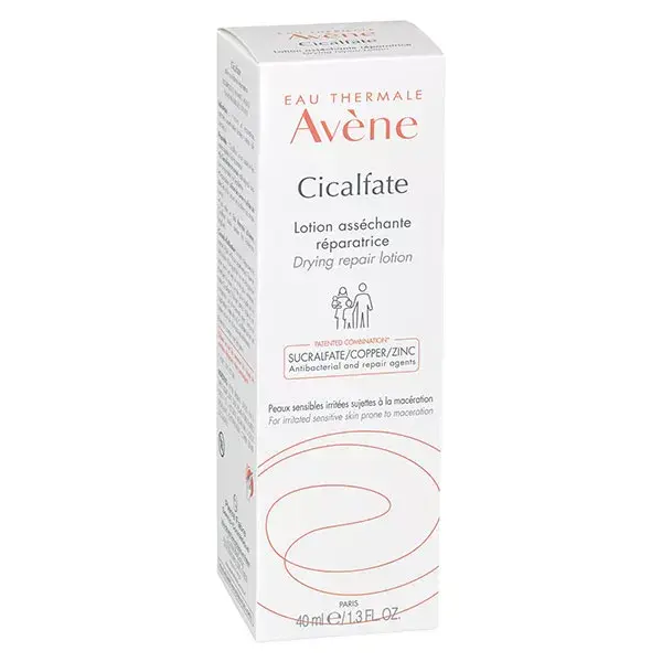 Loção reparadora ressecante Avène Cicalfate 40ml