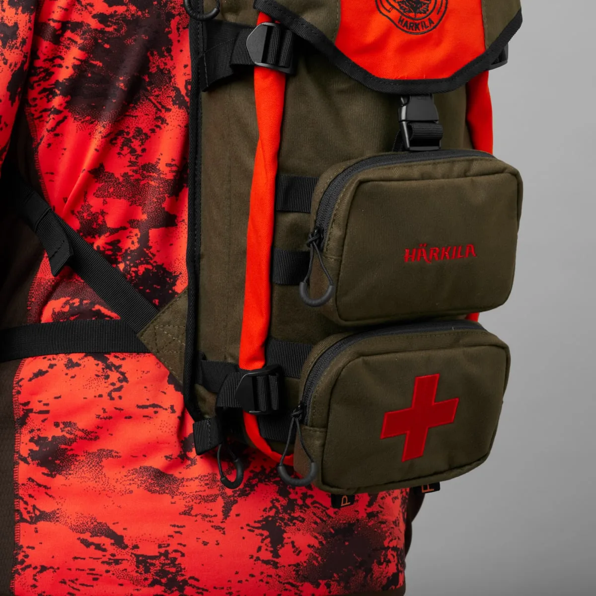 Härkila Wildboar Pro Backpack Willow Green/Orange