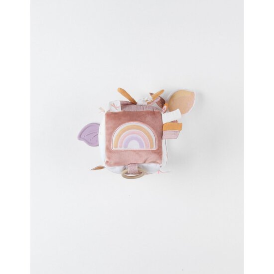 Popsie, Gigi & Louli Cube d'activités Veloudoux   Rose poudré        de               Noukies