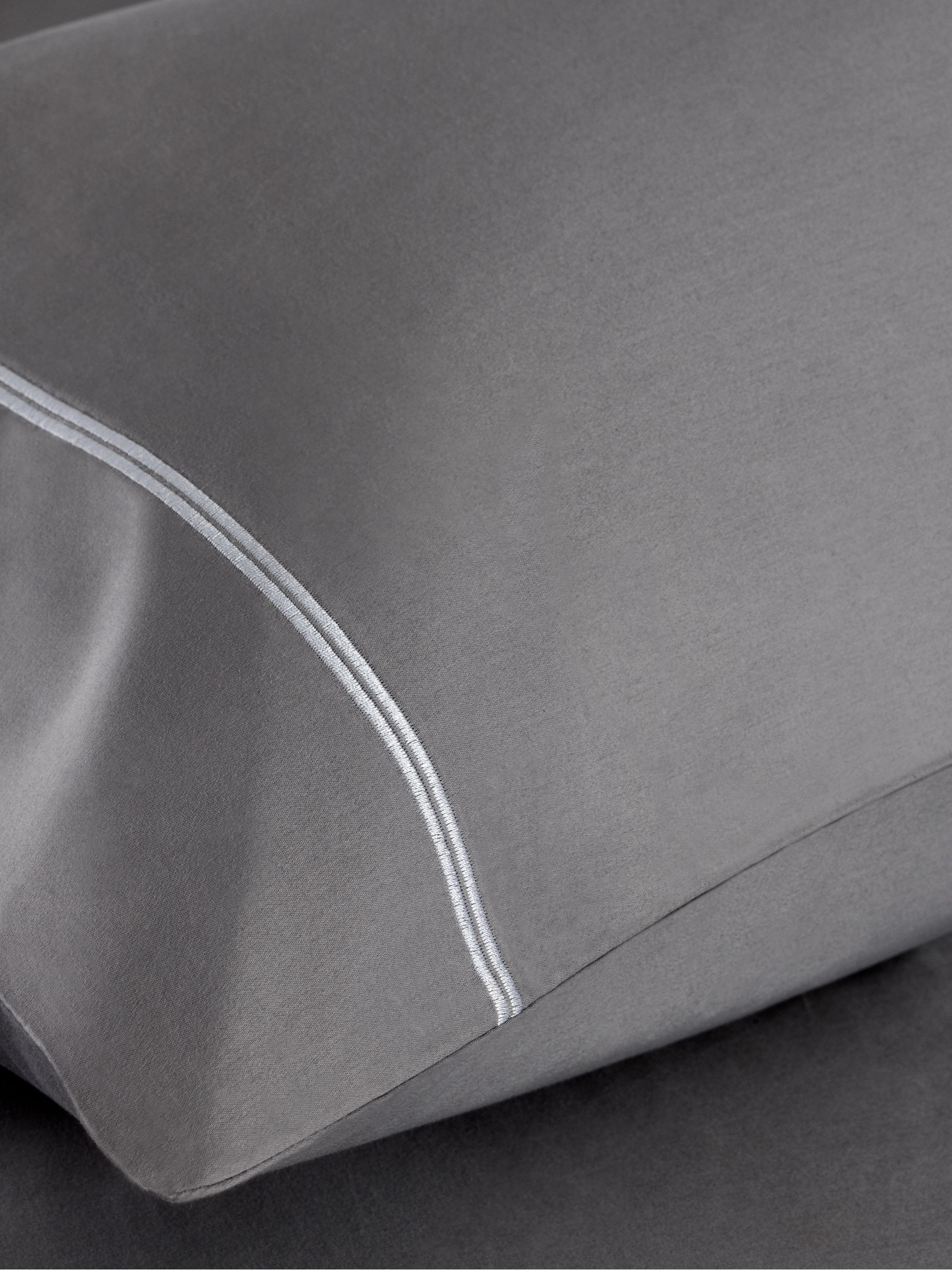 Collection Luxe 600-draads 100% katoensatijnen luxe dekbedovertrek- en kussensloopset