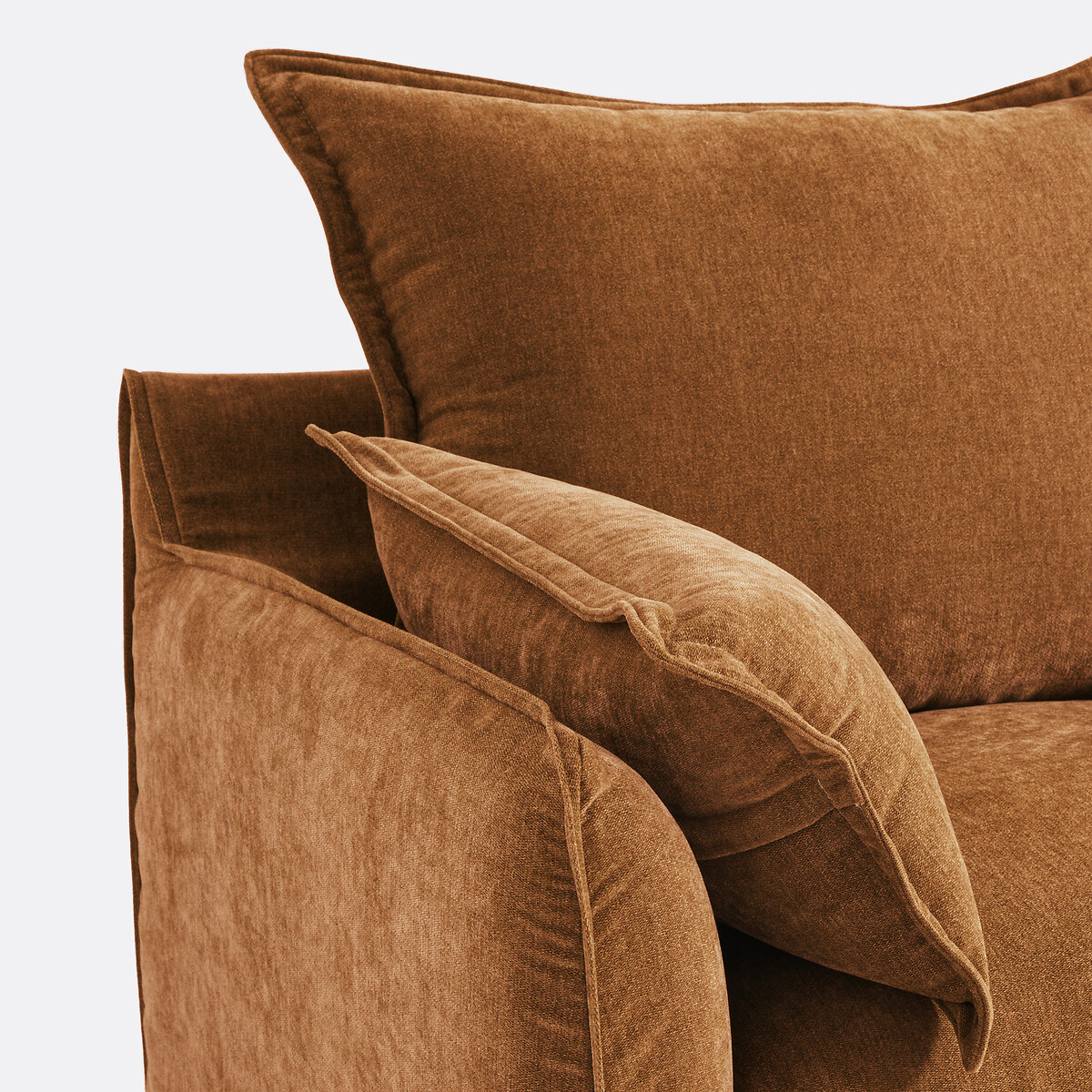 LA REDOUTE INTERIEURS<br>Sleapbank H14 cm, mistura de poliéster, Odna