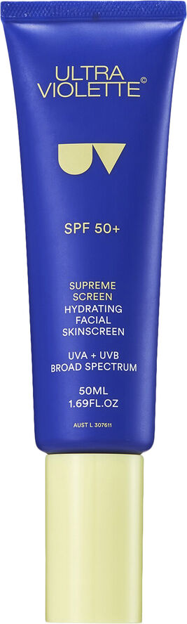 Ultra Violette Supreme Screen SPF50  - Fugtighedsgivende solcreme