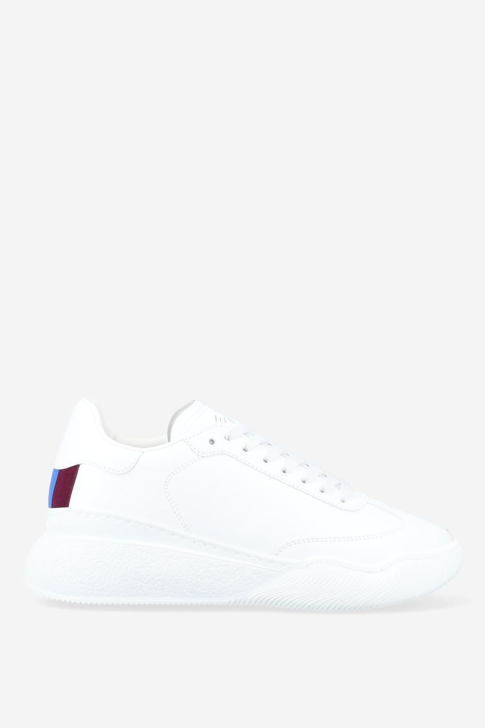 Loop lace-up vegan leather sneakers