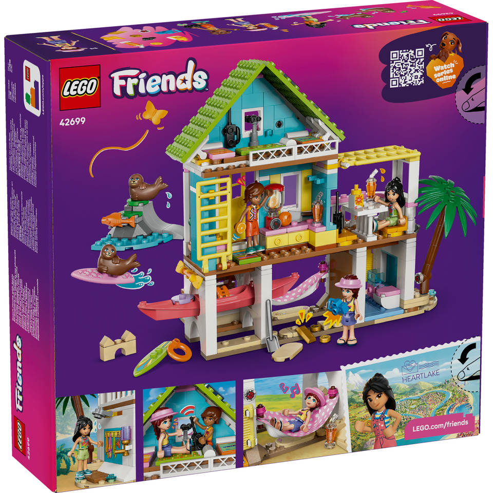 LEGO Friends strandhuis met zeehond 42699