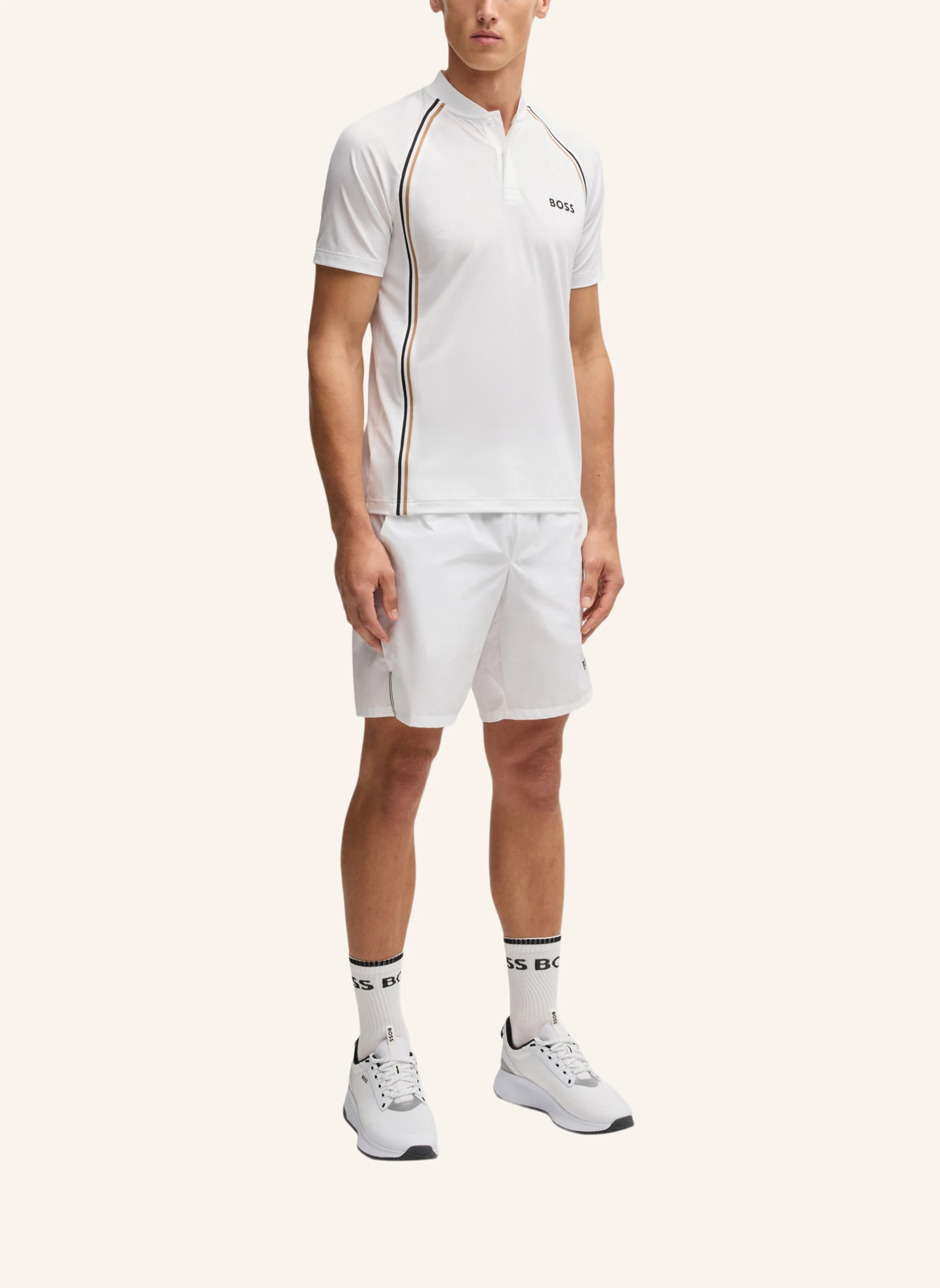 BOSS Poloshirt PARIQ TOC MESH Slim Fit