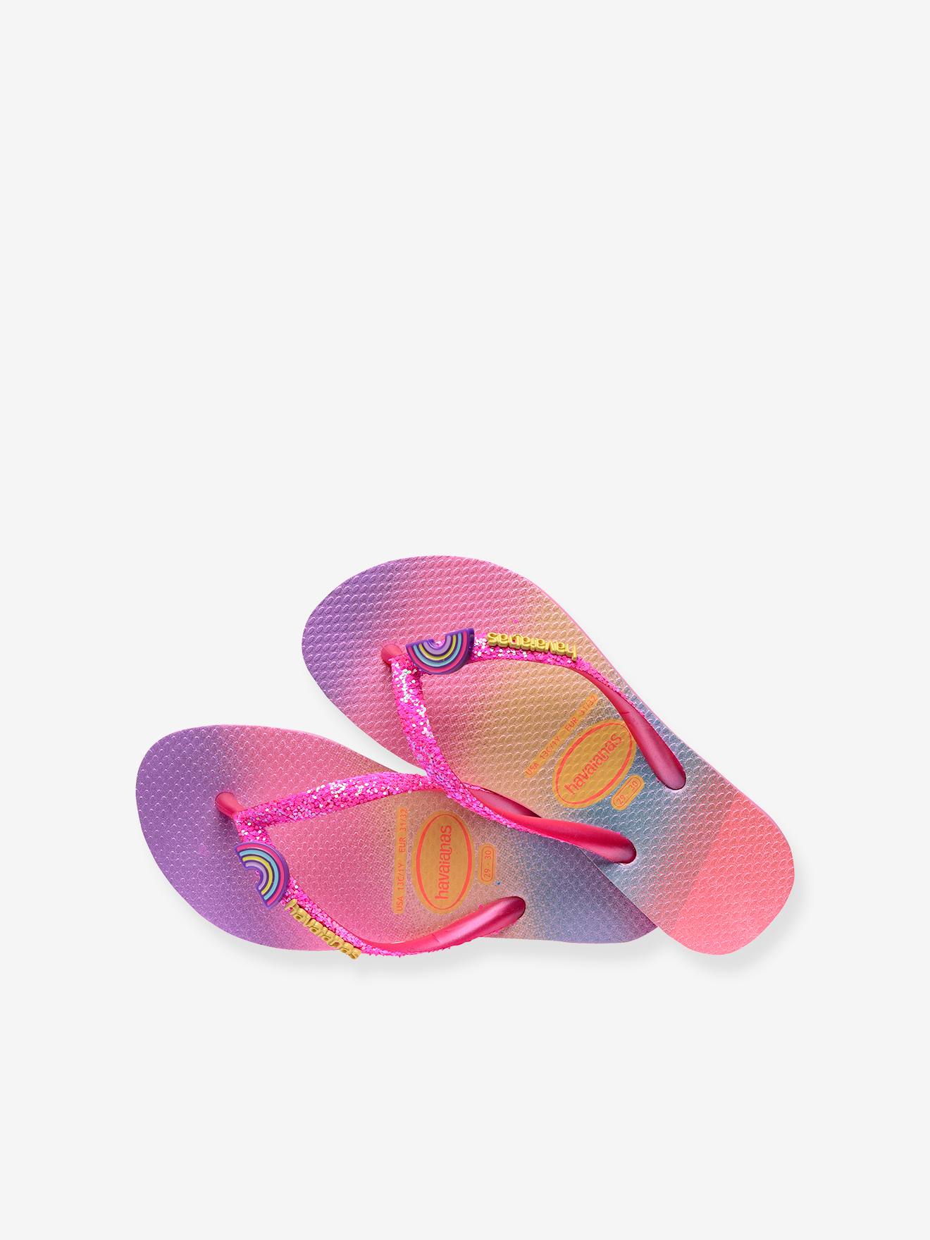 HAVAIANAS® infantis Slim Glitter Trendy rosa