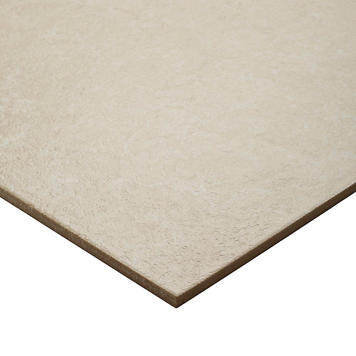 Carrelage sol beige 60 x 60 cm Soft Lime Stone