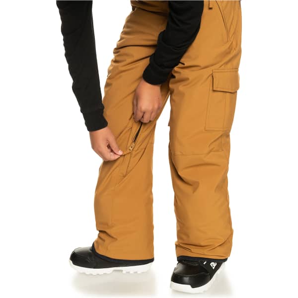 Pantalon de ski QUIKSILVER PORTER YTH PT BONE BROWN