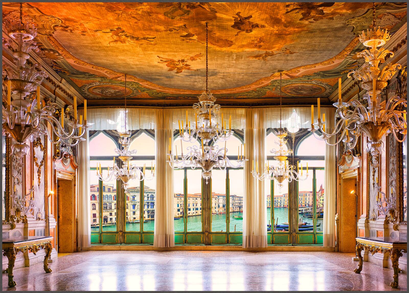 Palazzo Pisano Moretti by Werner Pawlok - Limited Edition. Edition of: 150. Signed.
