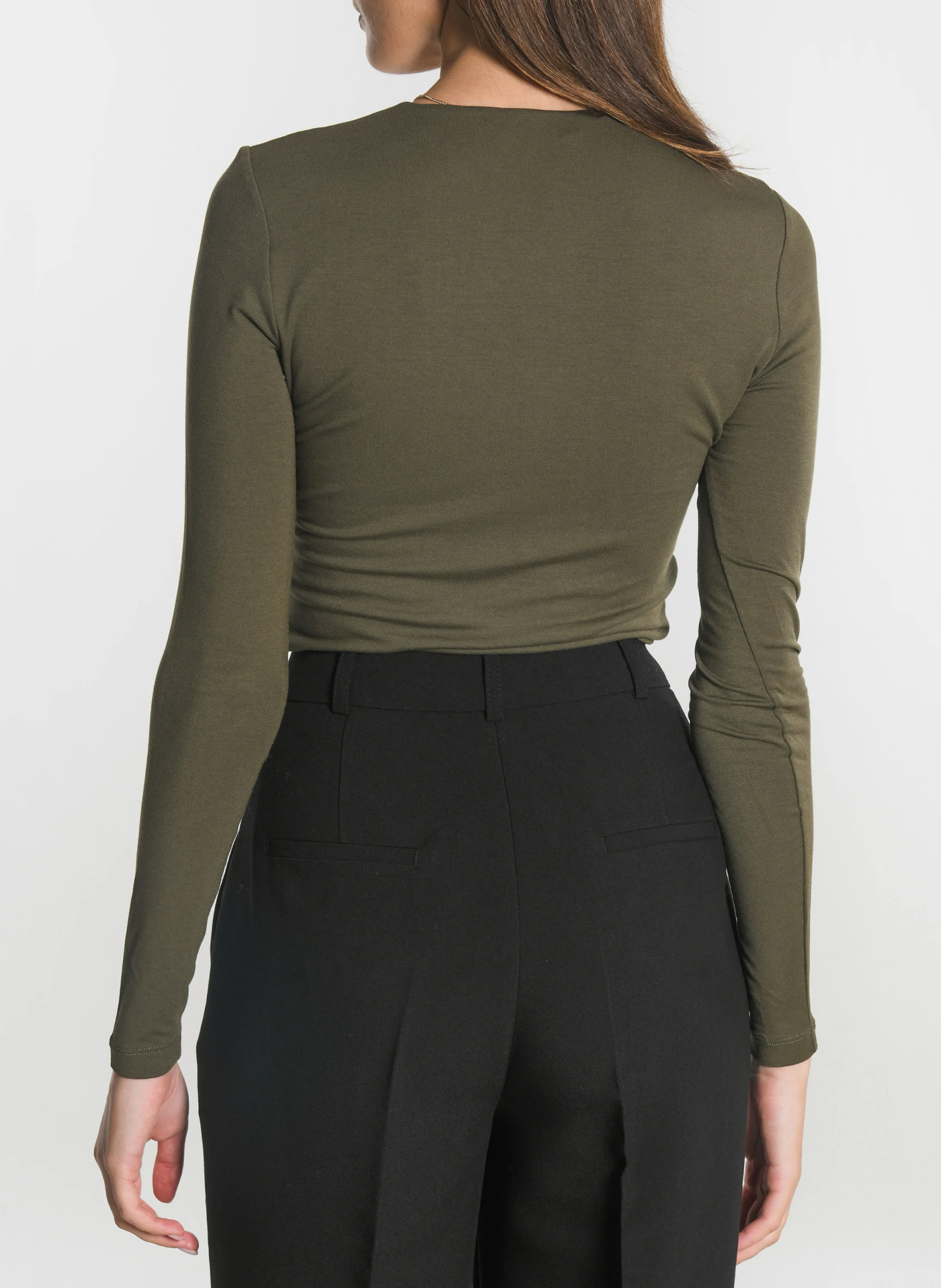 BEA - Top col V| Kaki