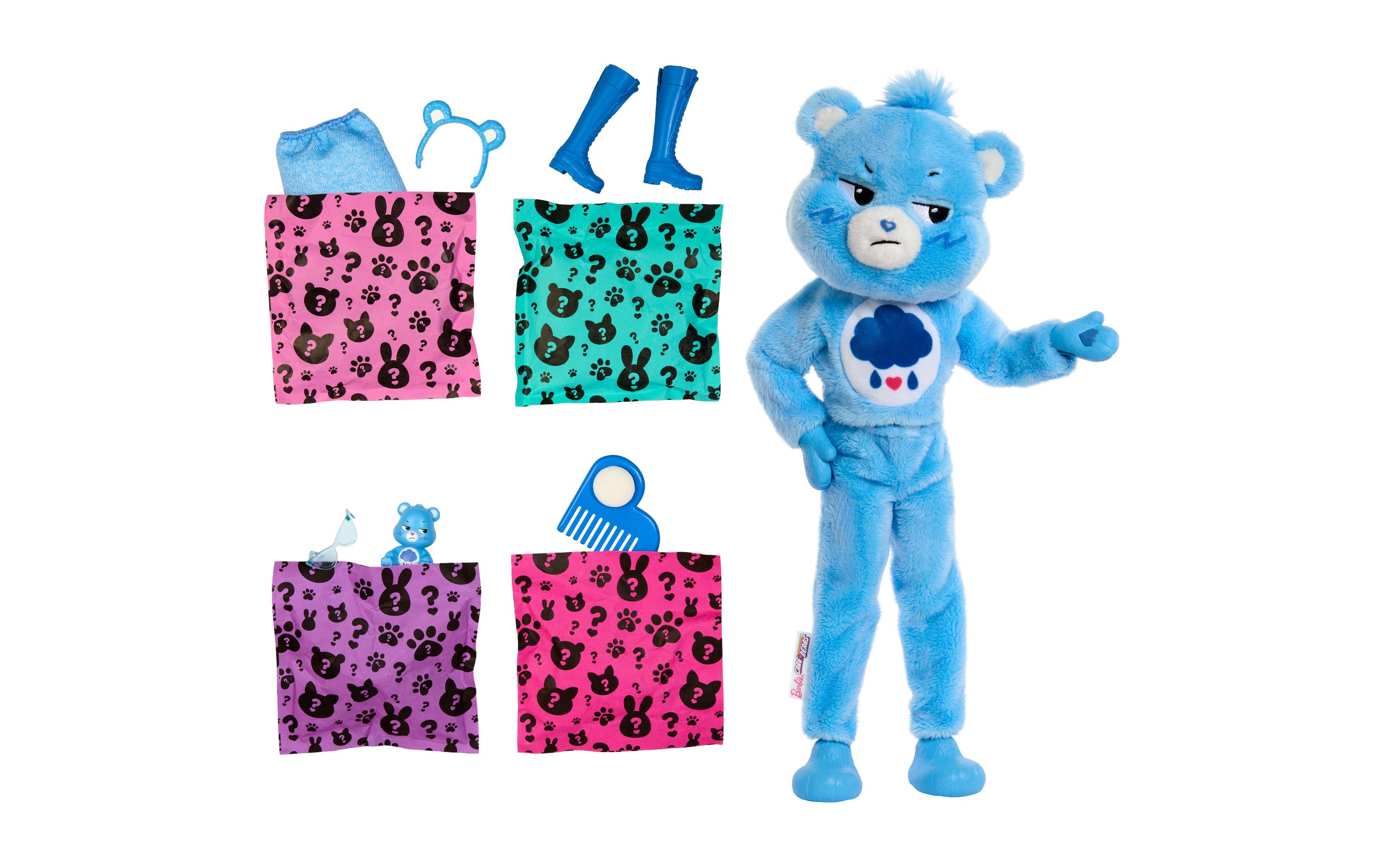 Puppe Cutie Reveal Care Bears 3 - BrummbärchiBarbie-Puppe aus der Cutie Reveal-Reihe