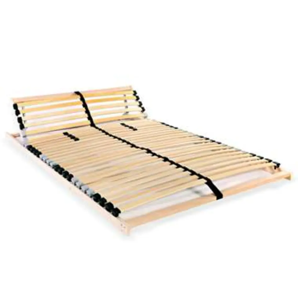 vidaXL - Lattenbodem - Bruin - Hout - 120 x 200 cm