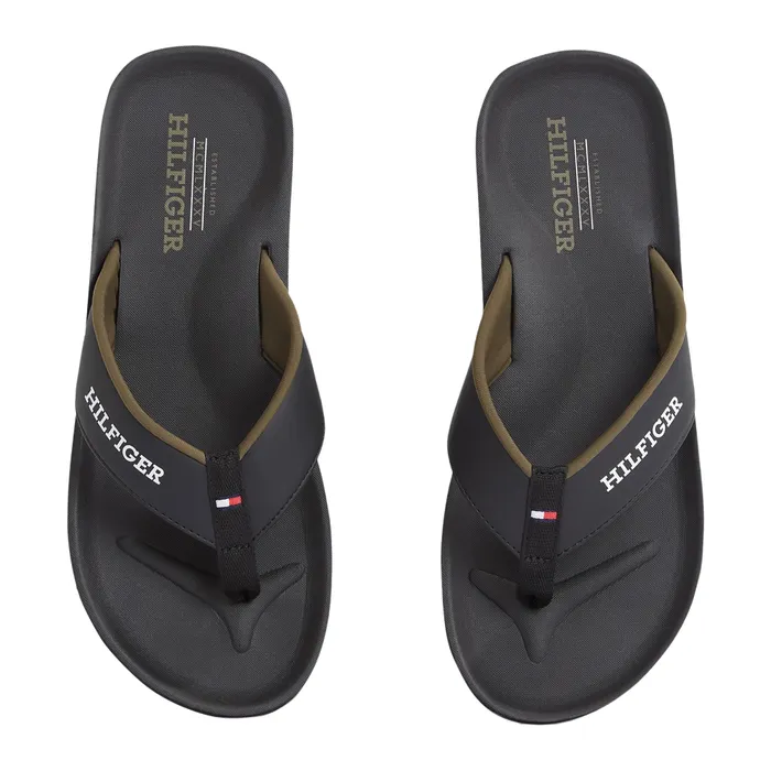 Tommy Hilfiger Padded Comfort Logo Strap Teenslippers Heren