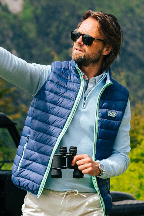NZA blauwe heren jas