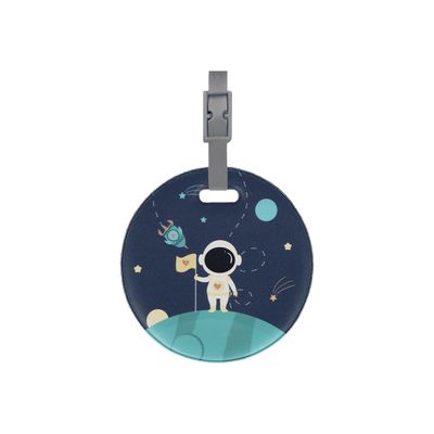 Color Pop - Porte-étiquette pour sac enfant - Diamètre 7.5 cm - Différents motifs disponibles