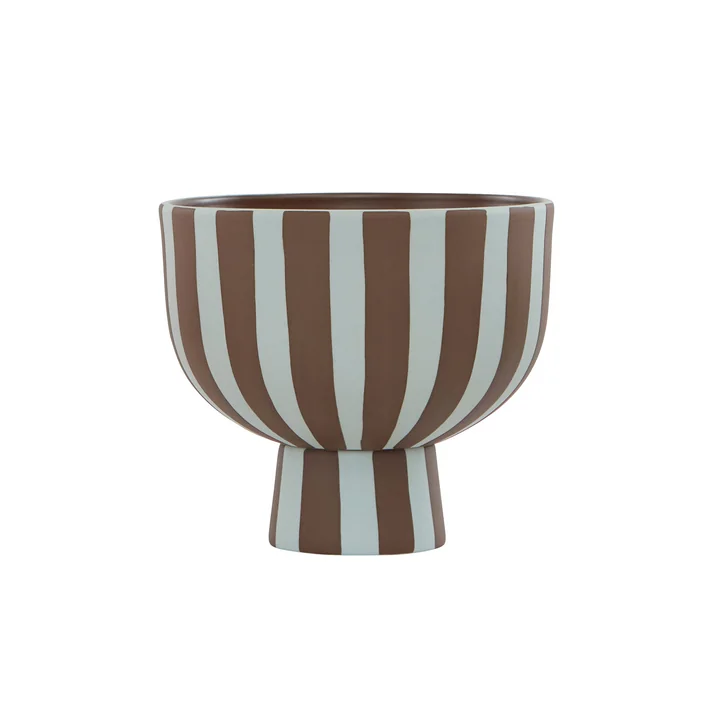 OYOY - Toppu Schale Ø 15 x H 13 cm, caramel / lavender