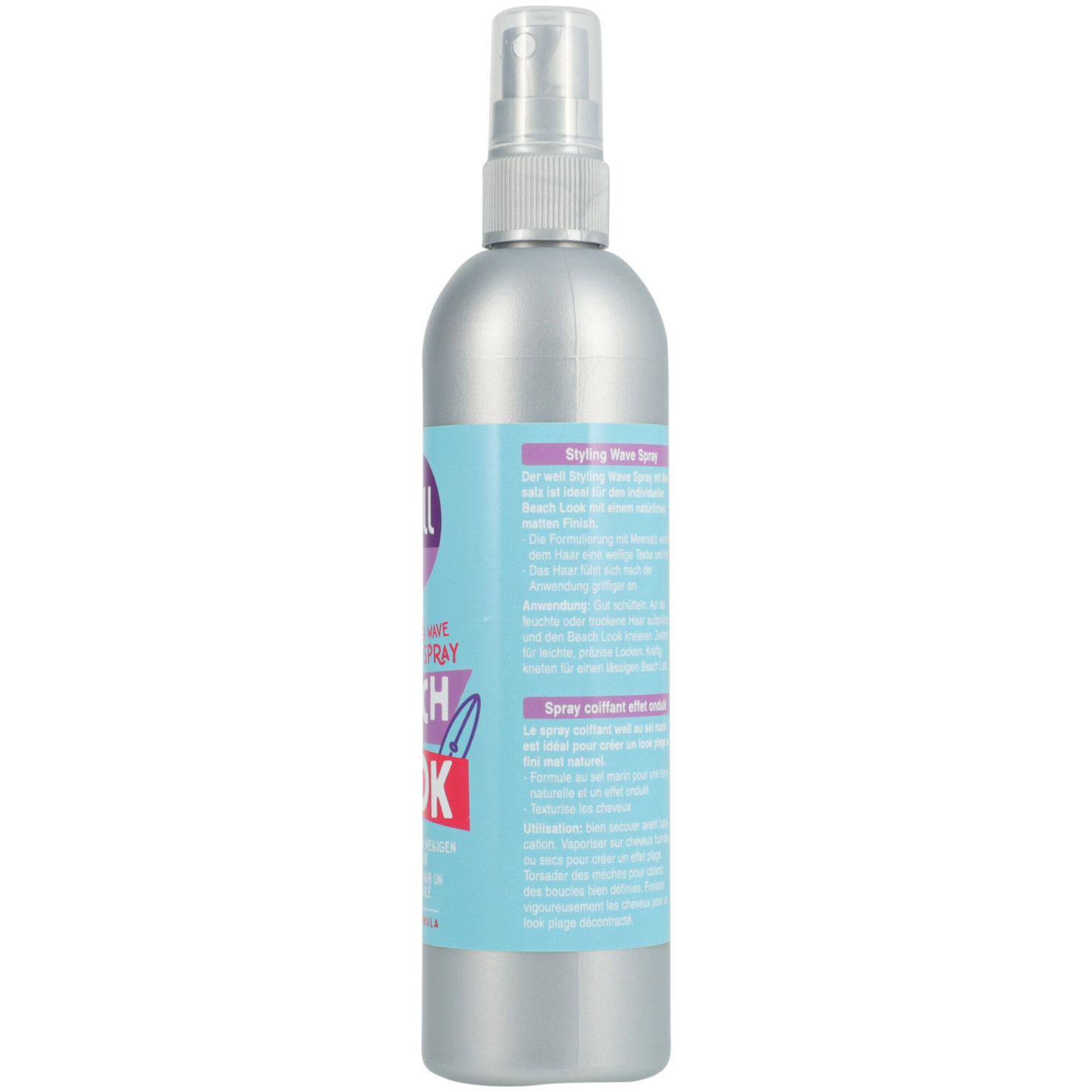well Styling Wave Spray Beach Look