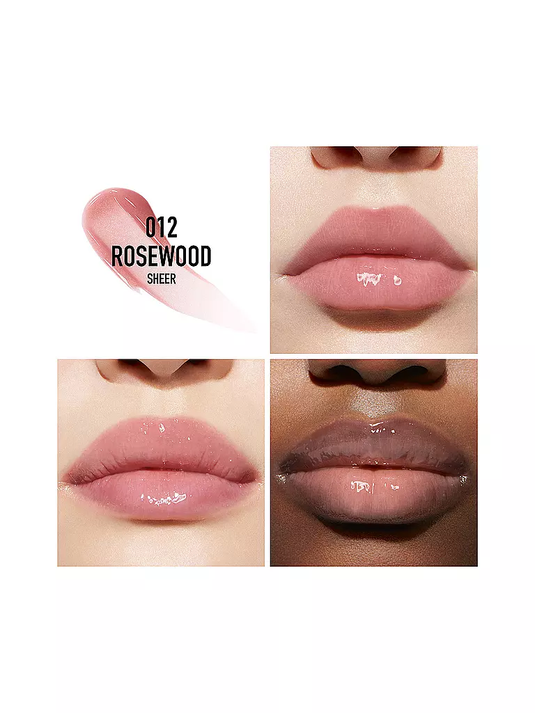 DIOR Lipgloss - Dior Addict Lip Maximizer ( 012 Rosewood )  rosa