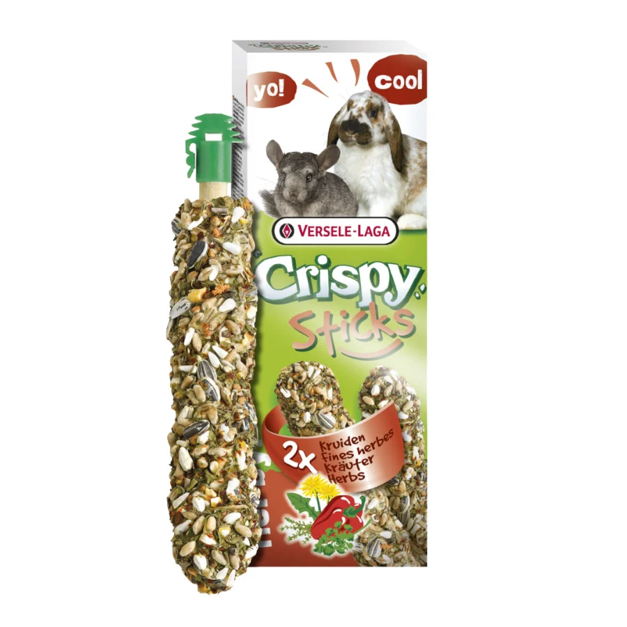 Versele-Laga Palitos Crocantes de Ervas para Coelhos e Chinchilas