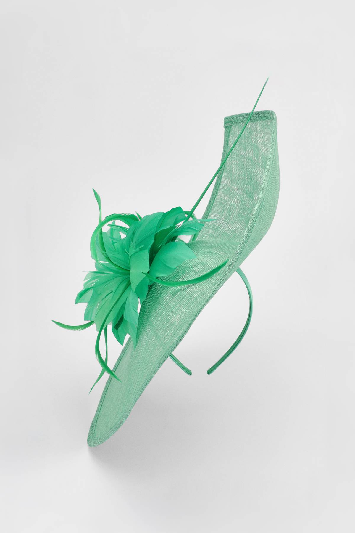 KarenMillen Feather & Quill Disc Fascinator