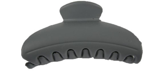 Hair Mode Haarklem Grijs 8,8cm 1 stuk