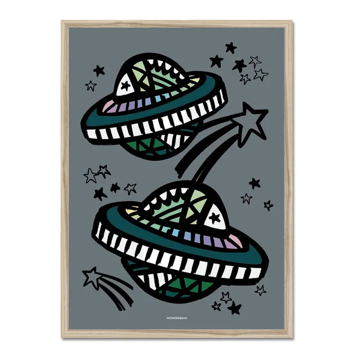 Wonder & Rah Affiche Space