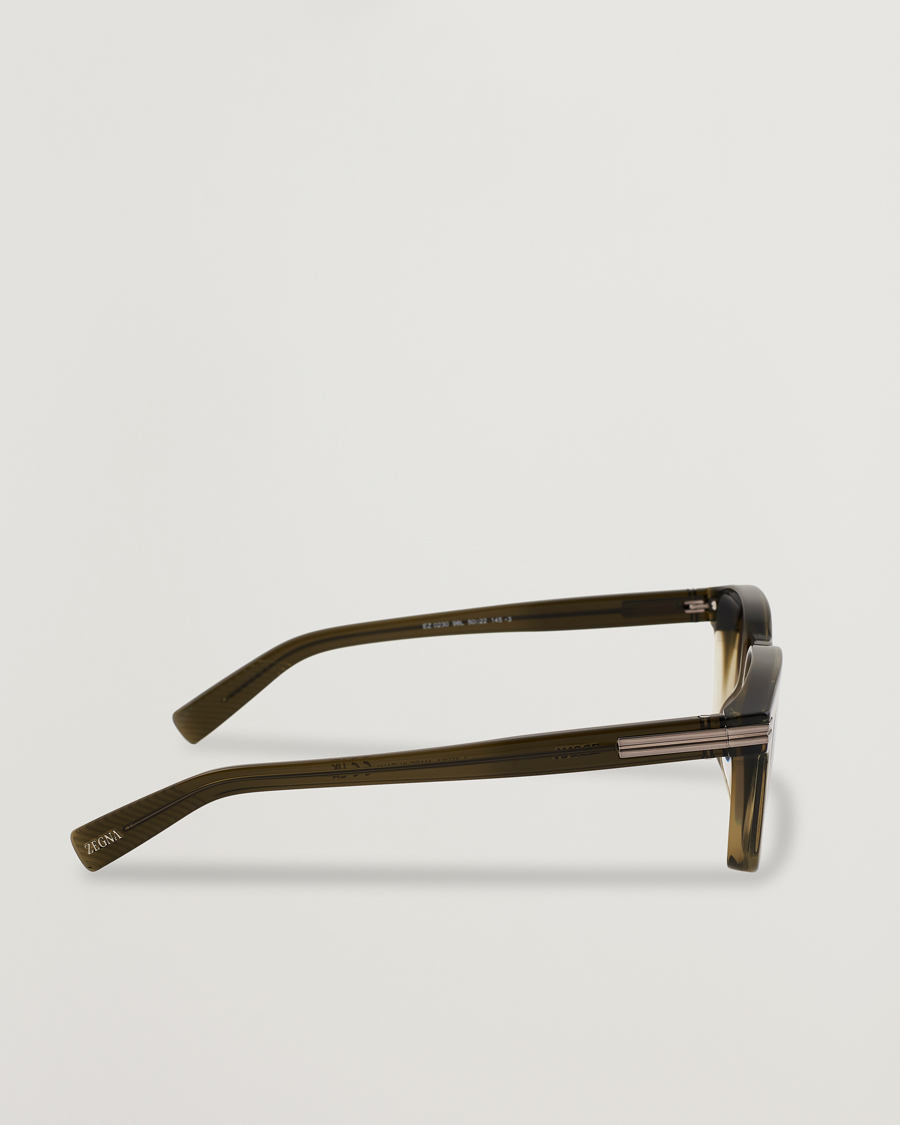 Zegna EZ0230 Sunglasses Dark Green/Roviex