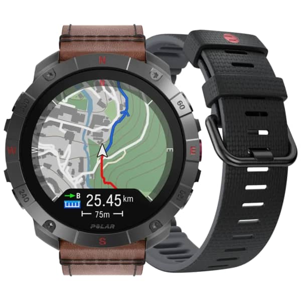 Montre cardio GPS POLAR GRIT X2 PRO TITAN + LTHR M-L TITAN