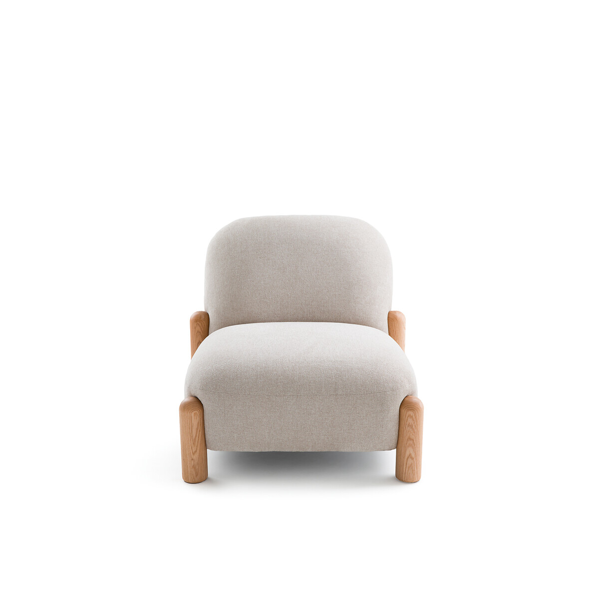 LA REDOUTE INTERIEURS<br>Poltrona em tecido chenille, Boldi