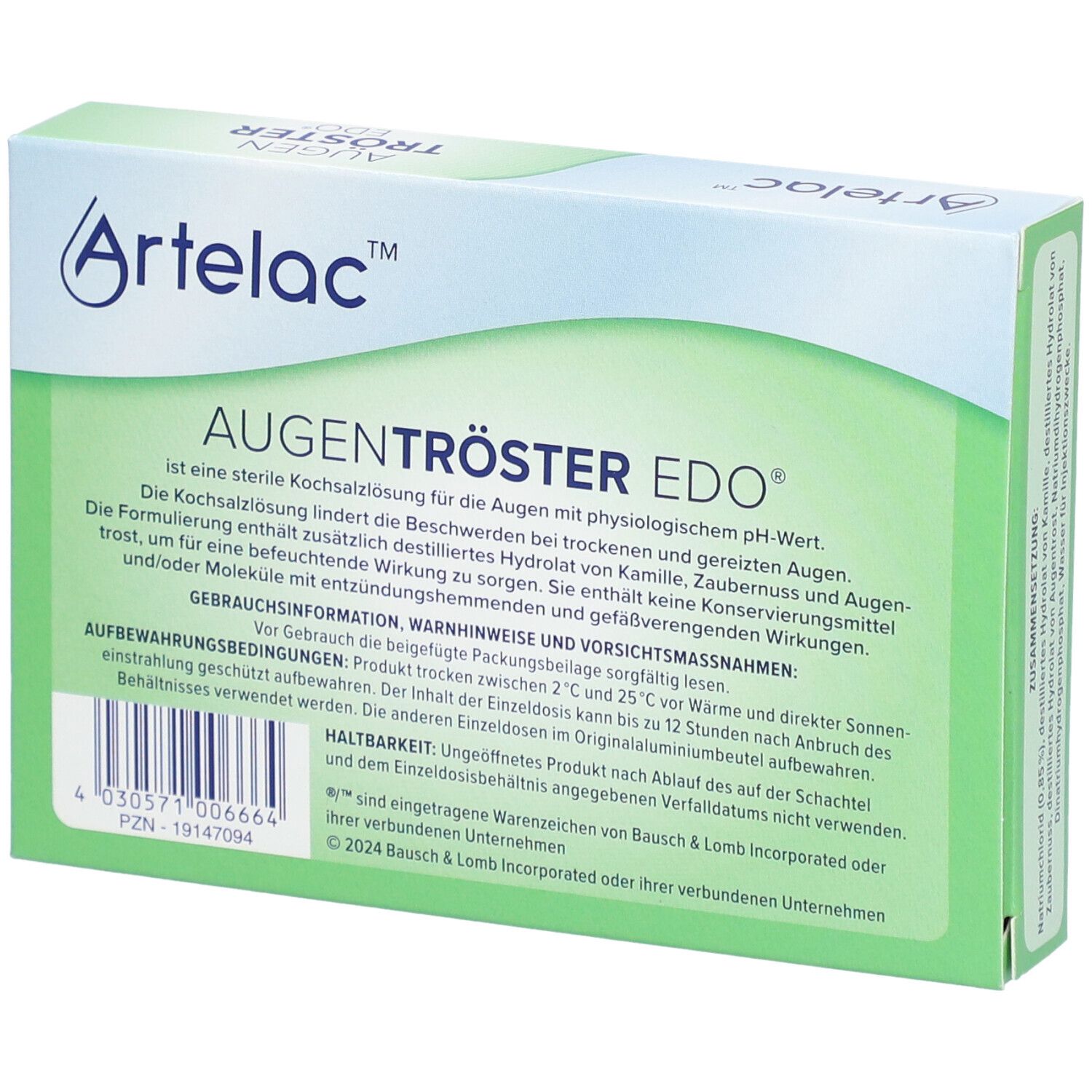 Artelac AUGENTRÖSTER EDO®