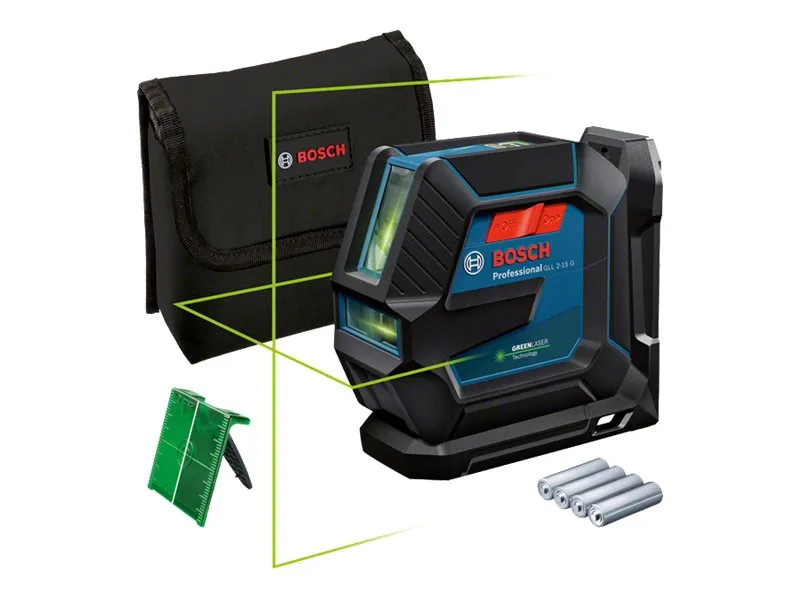 Bosch GLL 2-15 G Professional - Krydslinjelaservaterpas