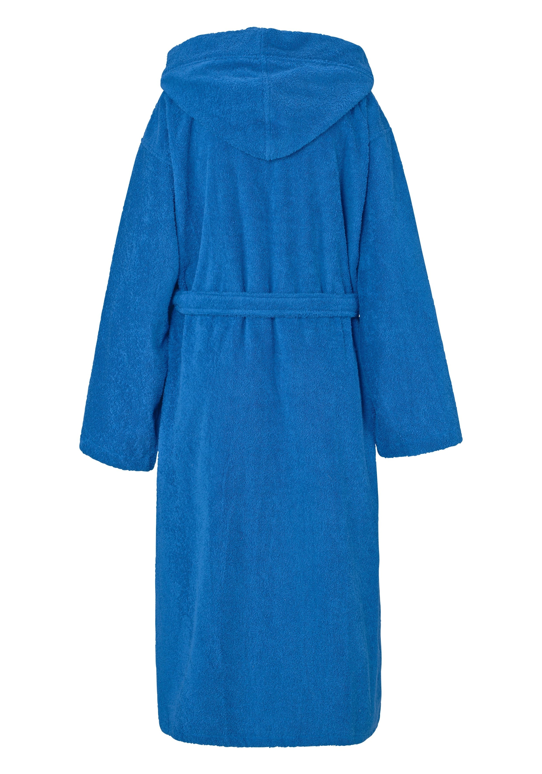 KangaROOS Unisex-Bademantel »Cassidy, für Damen & Herren, Standardlänge & Überlänge«, 1 Stk. mit Taschen, Männer und Frauen, Baumwolle, Reise, Hotel, Sauna, S-3XL