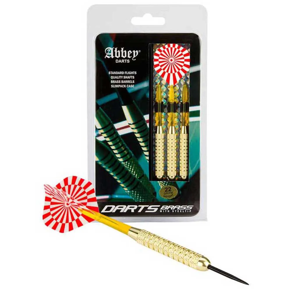 krF Abbey Steel Tip Darts 22gr 3 einheiten