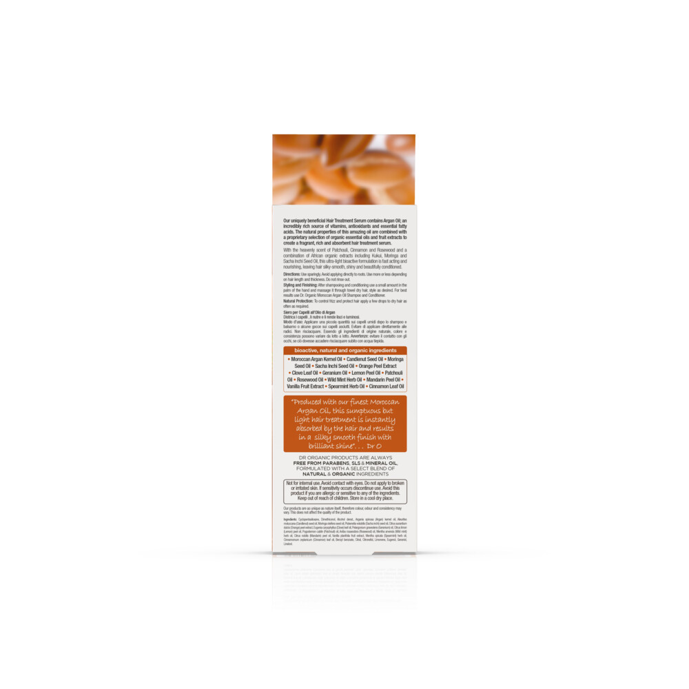Dr. Organic Marrokaanse Arganolie Haarbehandelingsserum100 ml