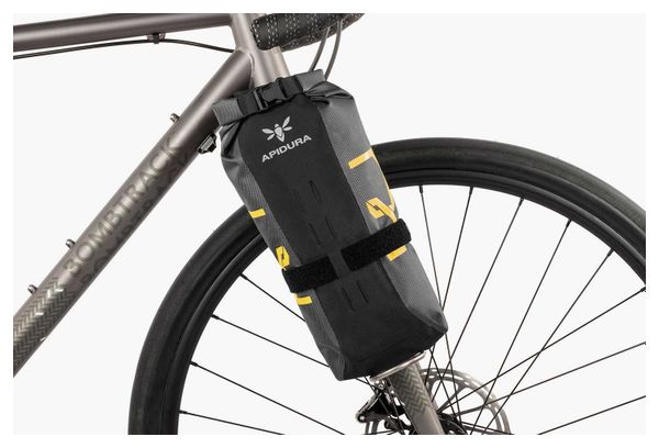 Sacoche de Fourche Apidura Expédition 3L Gris / Jaune