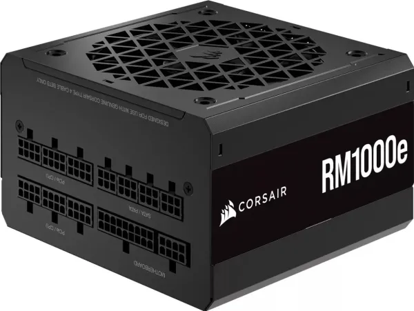 CORSAIR | RMe Series RM1000e - Strømforsyning (intern) - ATX12V 3.0/ EPS12V - 80 PLUS Gold - AC 100-240 V - 1000 Watt - Europa