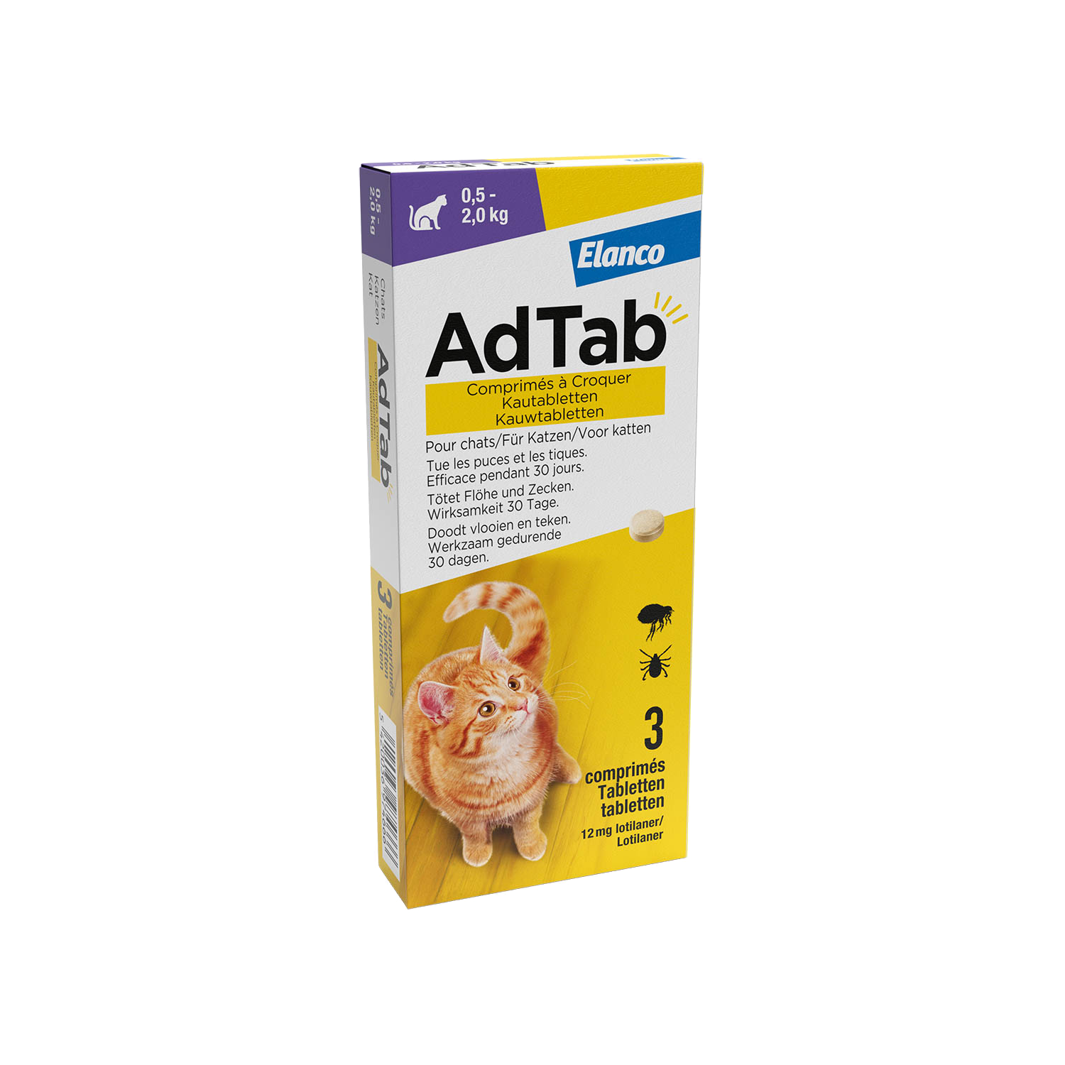 AdTab Kauwtabletten Kat