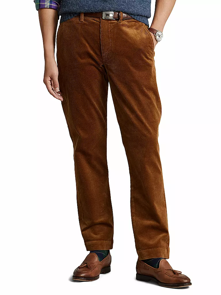 POLO RALPH LAUREN Cordhose Slim Fit camel