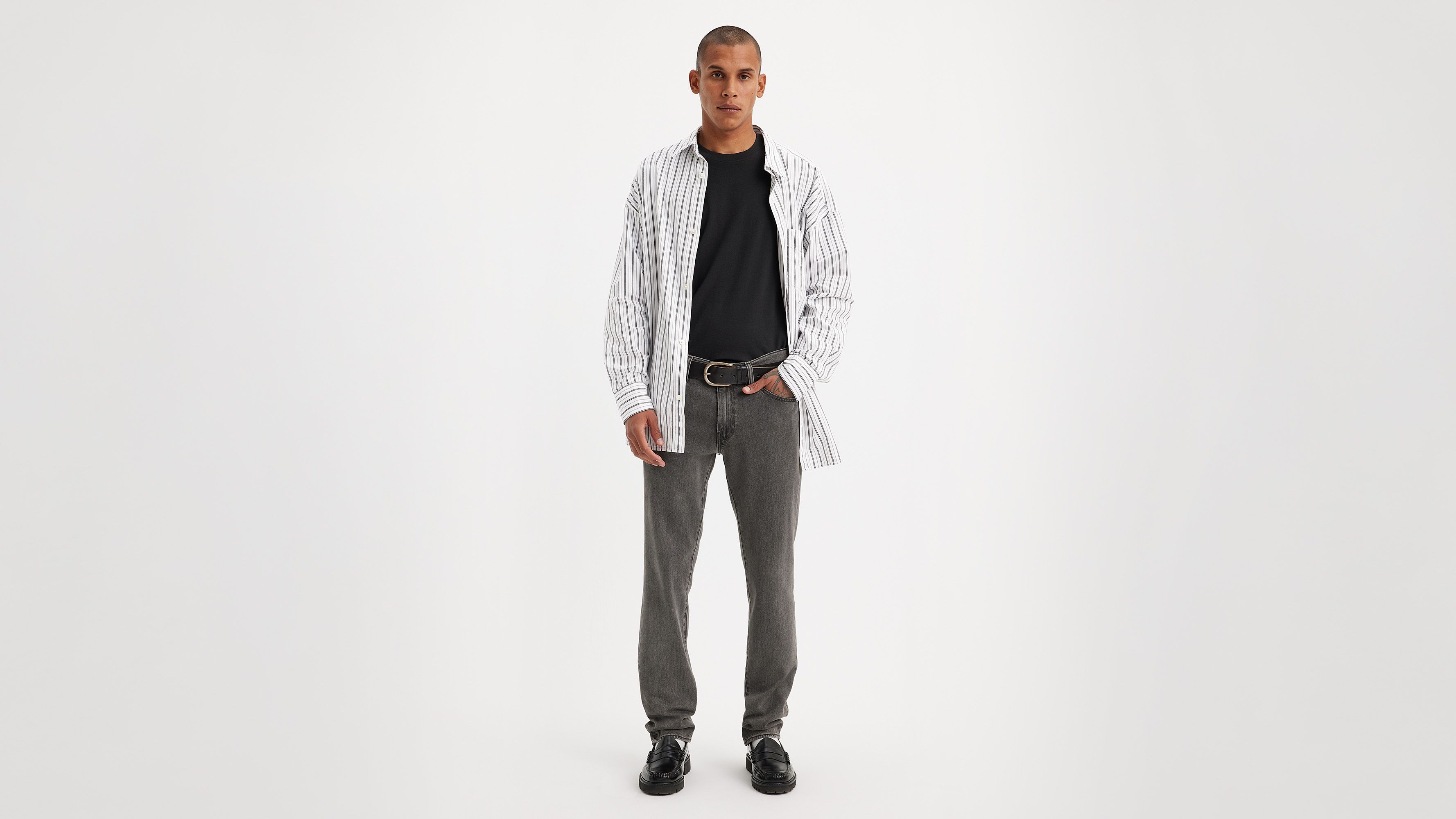 Jean 511™ Slim Soft Lightweight - Power Lines - Gris