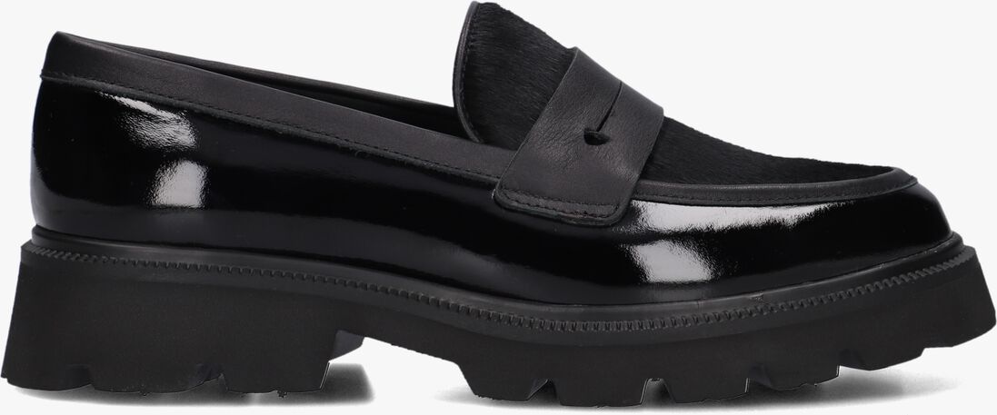 zwarte stefano lauran loafers 12087