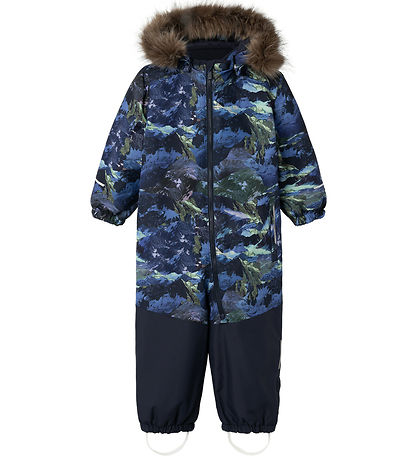 Name It Schneeanzug - NmmSnow10 - Dark Sapphire/Landschaft