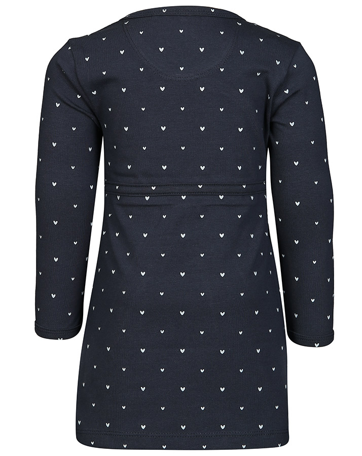 Langarm-Kleid NEVADA – HEARTS in navy