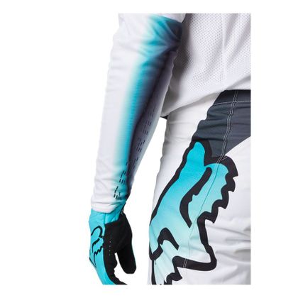Maillot cross Fox 360 FGMNT 2024 - Blanc / Bleu