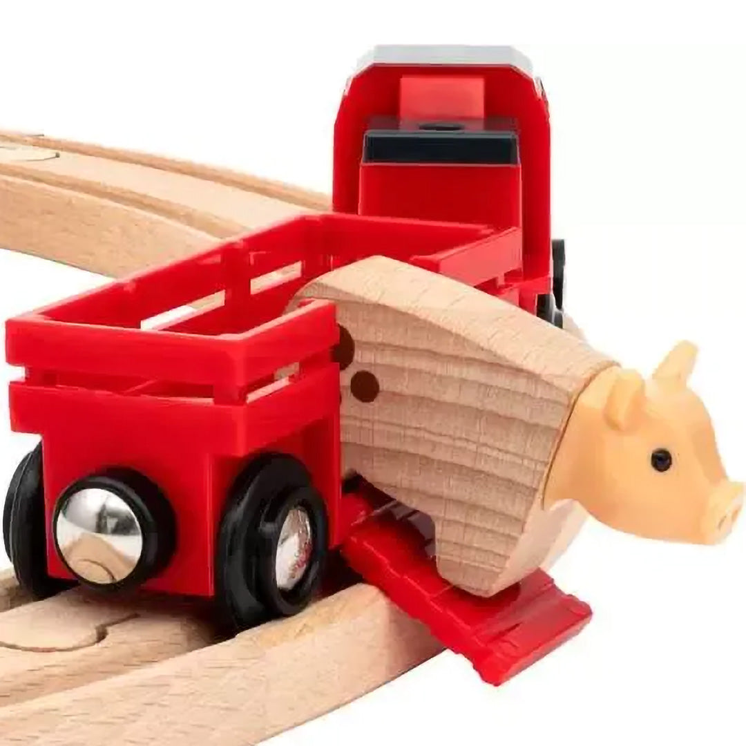 brio treinbaan - boerderijdieren - 30-delig
