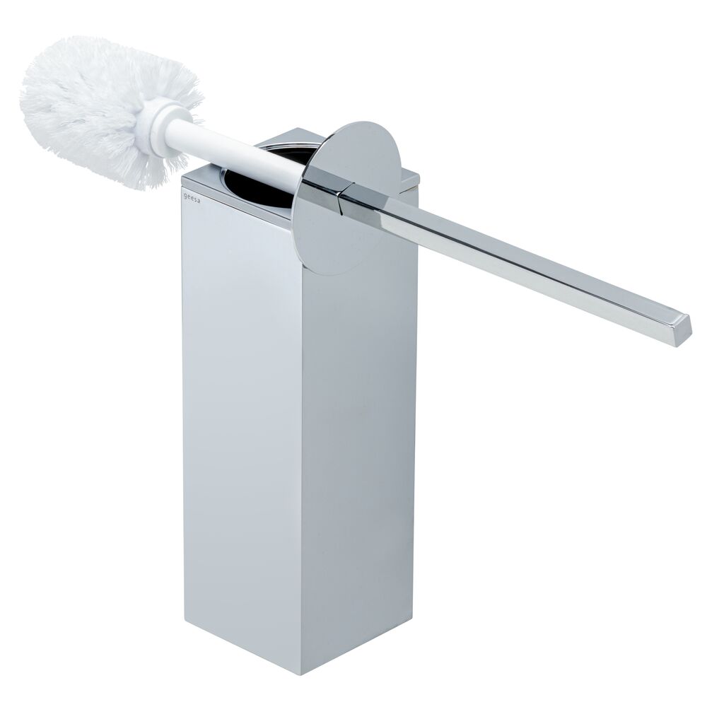 Geesa Modern Art toiletborstel met houder chroom