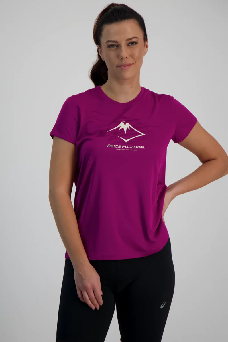 ASICS Fujitrail Logo Damen T-Shirt