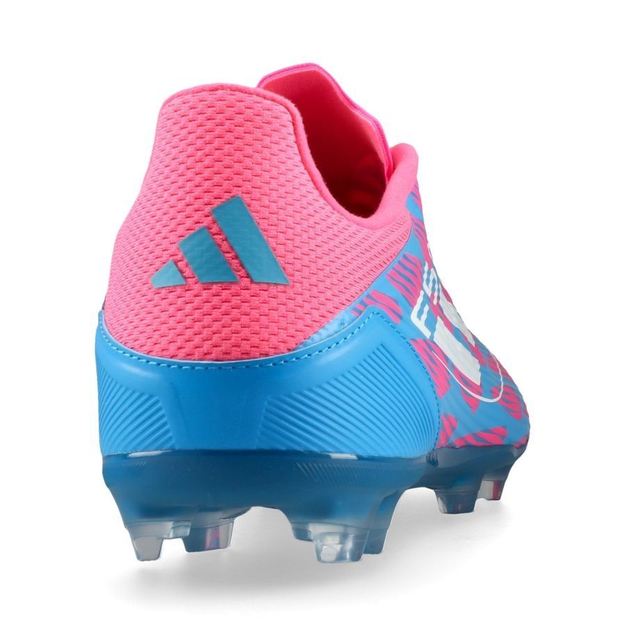 adidas F50 League FG/AG Reemergence - Bleu/Blanc/Rose