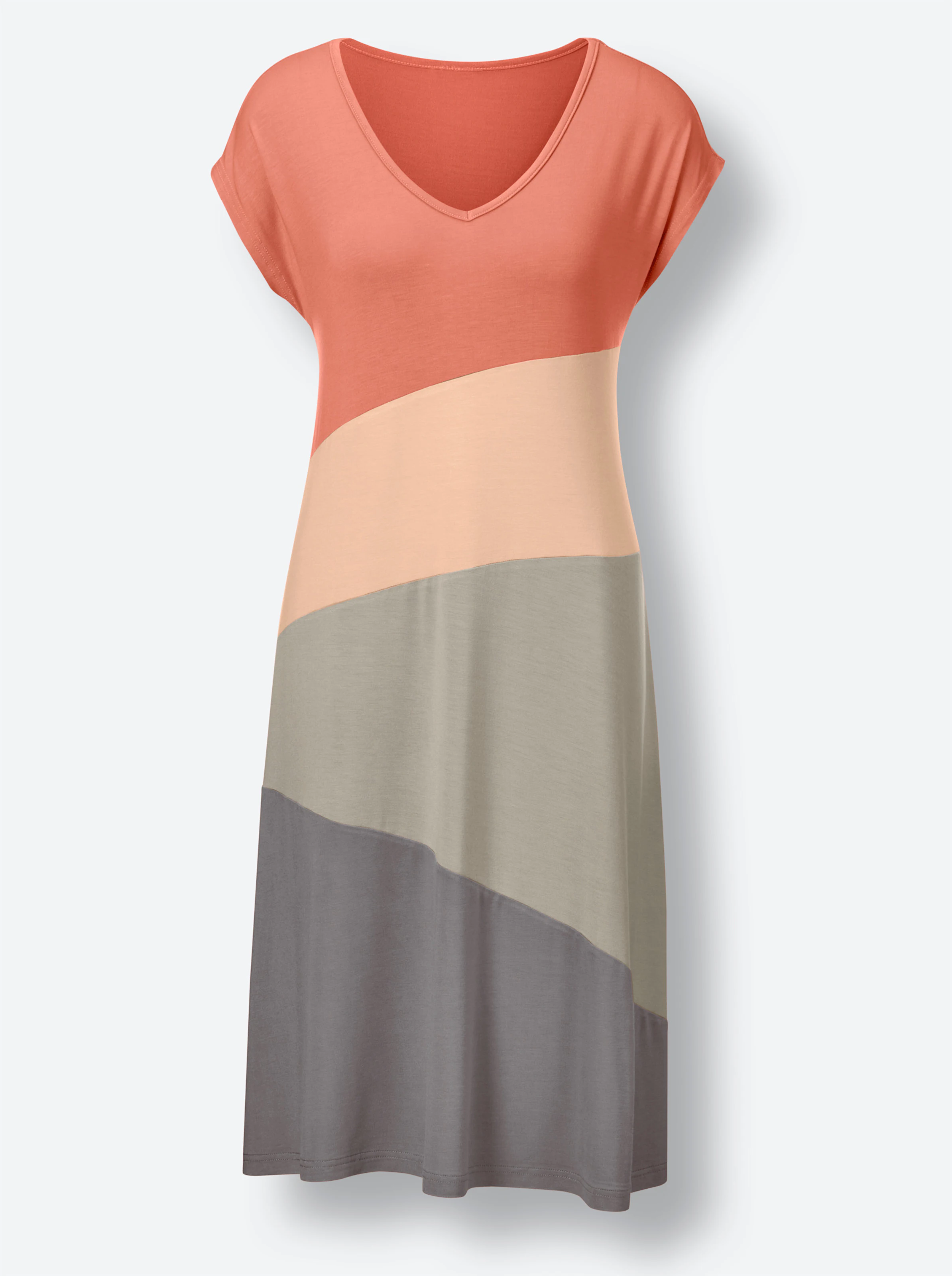 feel good Sommerkleid in mandarine