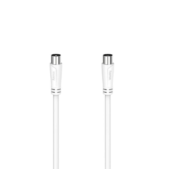 Hama 90dB antennekabel (hvid, 7,5 m)