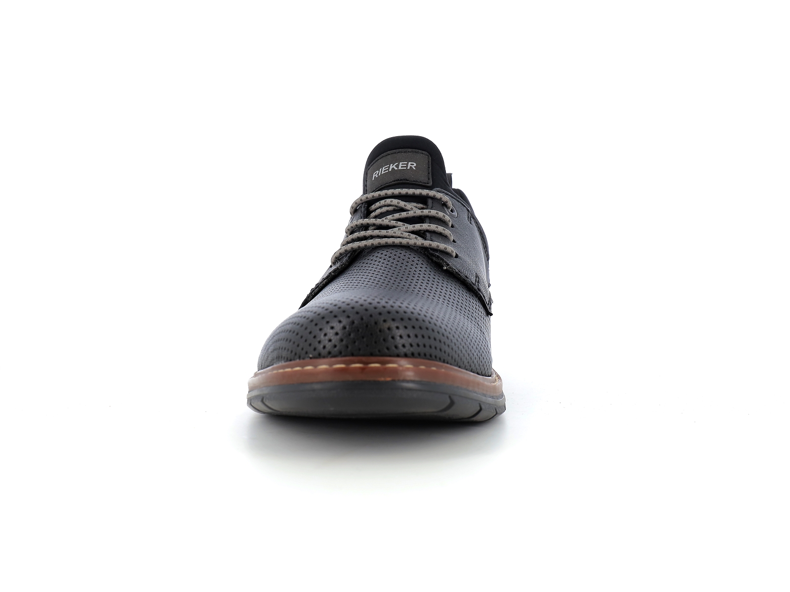 Rieker-14450 Cuir Noir